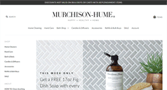 Desktop Screenshot of murchison-hume.com